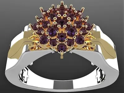 Ring boutique set Another Lily 3D print model