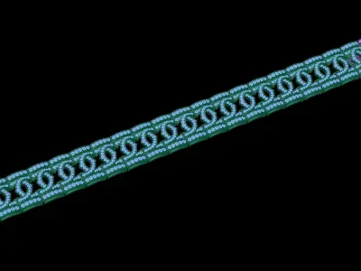 bracelet pipe with lights 3D print model