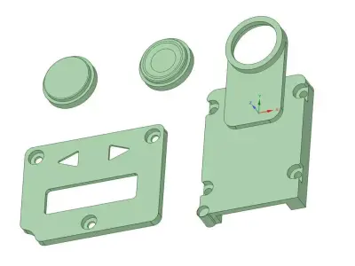 Billetbox rev 4 Inner panels 3D print model