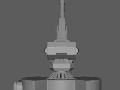 Helldivers 2  SEAF Artillery with Shell 3D print model