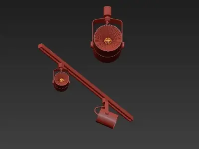 CENTRSVET two spotlights 3D model