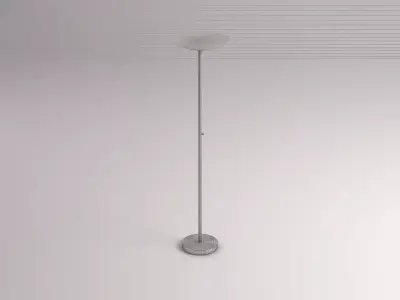 FLOOR LAMP---Iced glass 3D model