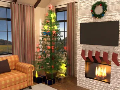 Holiday Lounge 3D model
