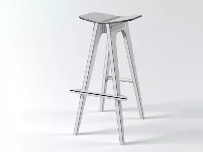C5 Bar Stool Free 3D model