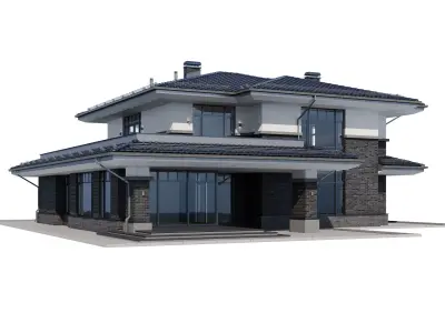 Braiton house 3D model
