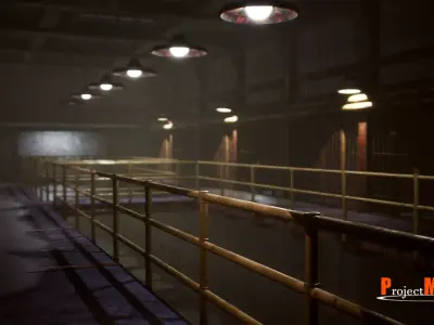 UE4 Prison Package V1- v002 Low-poly 3D model