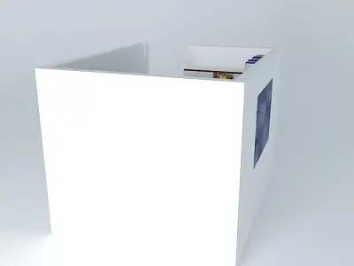 daniorkut cube with window in middle Free 3D model