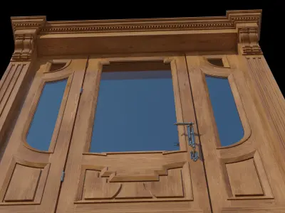 3D DOOR 3D model