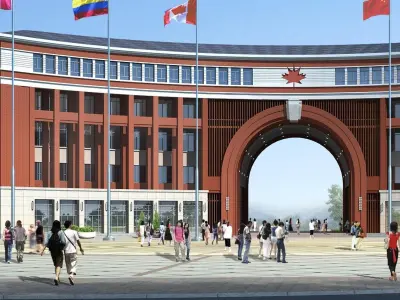 facade school Modern Texture