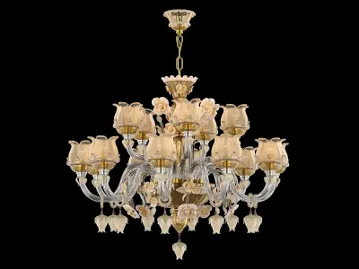 MD 89268-10-5 Osgona Chandelier 3D model