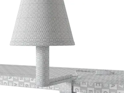 Maxro Llitt library light shelf light 3D model