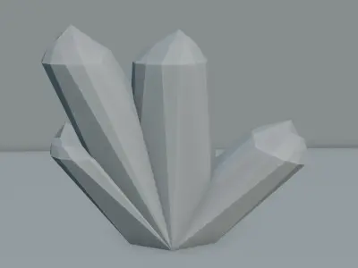 Crystal Free 3D model