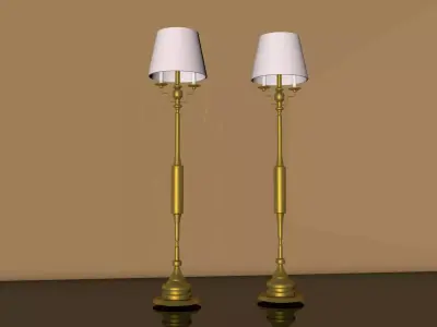 Candle Lamp 3D model purchase