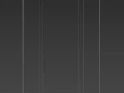 Classic cabinet door  Free 3D model