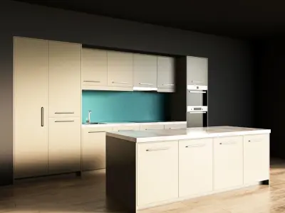 31-Kitchen7 matte 3 3D model