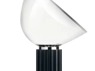Taccia table lamp with base and glass top 3D model