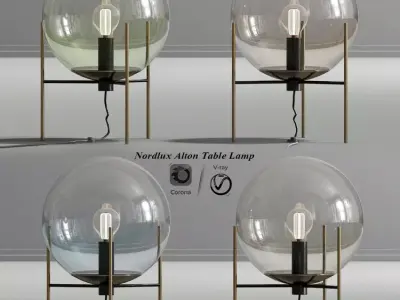 Nordlux Alton Table Lamp 3D model