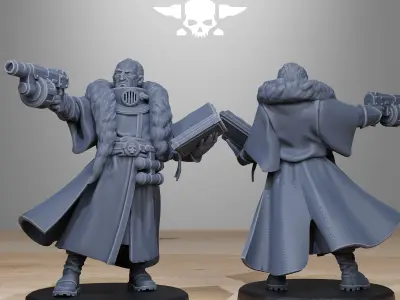 GrimCorp Mercenaries 3D print model