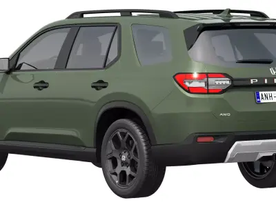Honda Pilot Trailsport 2026 3D model
