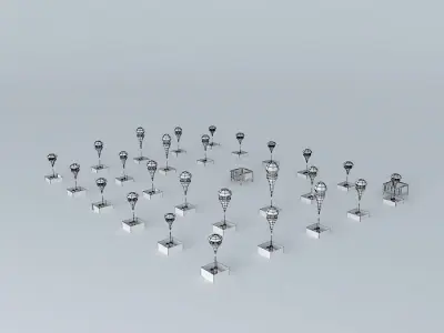 Burninator Grid Free 3D model