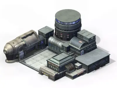 Future World - Black Market Change 05 3D model