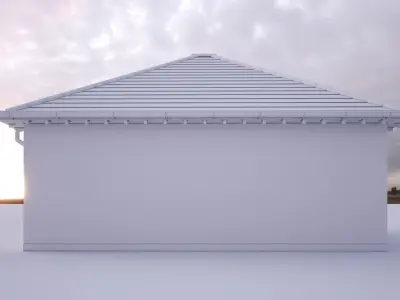 British House Bosc Garage GT 2D 3D model