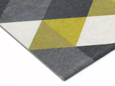 Agasta Short Pile Rug 3D model