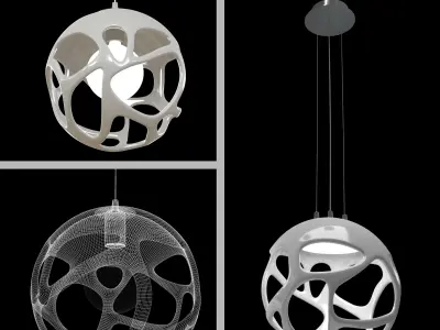 Leroy Merlin Lamp Organica Mantra 2018 3D model