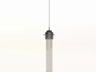 Airis Medium Vintage Platinum Pendant Light 3D model