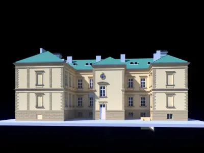 Classical building  3D model