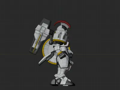chibi tallgeez 1 Low-poly 3D model