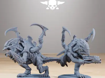 Xenarid Infantry 2 3D print model