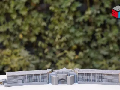 Nile University Cairo 3D print 3D print model