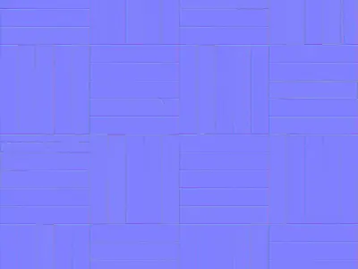 Material parquet 3D model