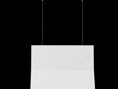 Track magnit chandelier light 01 3D model