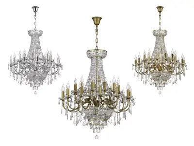 70029x Classic Osgona Chandelier 3D model