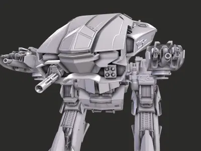 ROBOCOP ED 209  3D print model