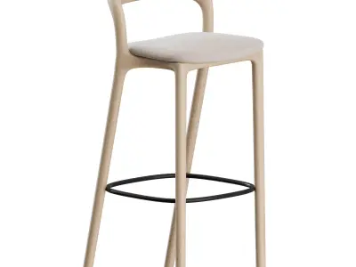 Neva Stool by Artisan 3D model