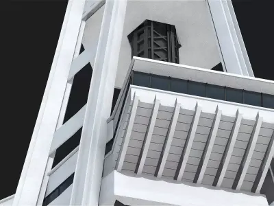 Space Needle 3D model