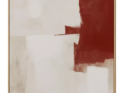 Abstract Painting Frame set 3D model 704