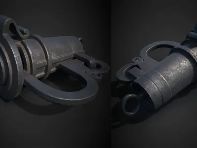 MEDIEVAL ENVIORNMENT HIGH QUALITY GAME ASSETS PACK 17 IN 1 Low-poly 3D model