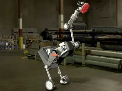 Handle Robot Boston Dynamics Low-poly 3D model