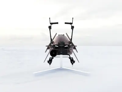 74z Speeder Bike  Full Scale ROTJ 3D print model