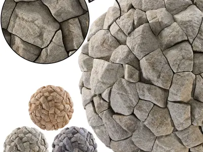 Stone Wall 25 - Seamless Texture
