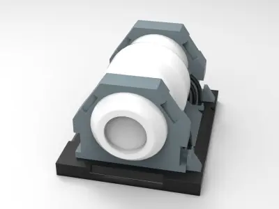 Sci-Fi Prop Low-poly 3D model buy