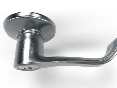 Door Handle Low-poly 3D model buy