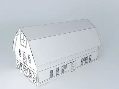 Dairy Barn Free 3D model