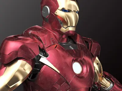 Iron man 06 3D model