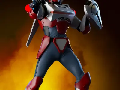 Cybercops Jupiter 3D print model