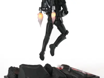 Stormtrooper Jetpack 1-6 scale 3D print model